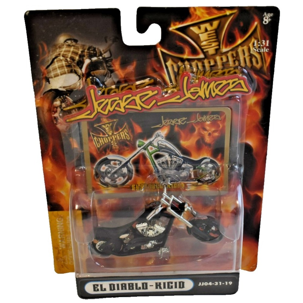 2004 Jesse James West Coast Choppers El Diablo - Rigid JJ04-31-19 1:31 Scale